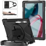 Voor Lenovo Pad Pro 11.2 2022 TB-138FC/132FU Siliconen + PC Beschermende Tablet Case (Zwart)