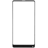 Voorste scherm buitenste glaslens voor Xiaomi Mi Mix2 (zwart)