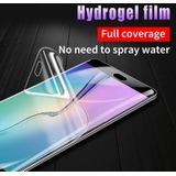 25 stuks zachte hydrogel film volledige dekking front beschermer met alcohol katoen + kraskaart voor Galaxy S10 E