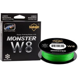 Seaknight 8 Serie 500 Meter Strong Horse Fishing Line PE Main Line Fshing Line  Lijnnummer: 3.0  Kleur: Helder Groen