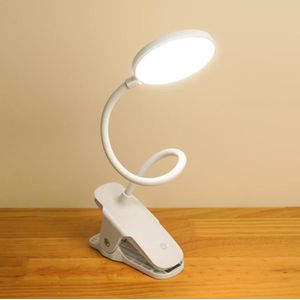 Opladen 1200mAh LED-klembureaulamp USB Eye Protection Bedside Lamp