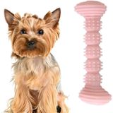 4 stks Pet TPR Molar Toy Chew Hond Tandenborstel Speelgoed Schone Tanden Molaire Please Dog Stick (Pink)