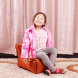 Waterdichte mini opblaasbare baby zetels SofaChair meubilair Bean Bag zetel kussen (roze stoel)
