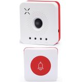 Wireless Human Body Sensing Doorbell Help Call Alarm  Style: Wireless Button