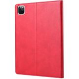 Voor iPad Pro 11 (2020) Kneed huidtextuur horizontale flip lederen behuizing met fotoframe & houder & kaartsleuven & portemonnee (rood)