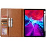 Voor iPad Pro 11 (2020) Kneed huidtextuur horizontale flip lederen behuizing met fotoframe & houder & kaartsleuven & portemonnee (rood)