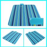 600D Oxford Cloth Outdoor Picknickmat Picknickdoek Waterdichte Matten Veerreis Strandmat  Specificaties (lengte * breedte): 150*180 (Silan Stripe)