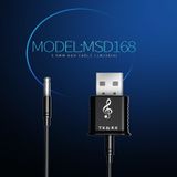 MSD168 2 in 1 Bluetooth zender ontvanger Mini 3 5 mm AUX stereo draadloze Bluetooth 5 0 adapter voor auto TV PC MP3