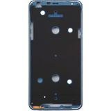 Front behuizing LCD-frame bezel plaat voor LG Q Stylo 4 Q710 Q710MS Q710CS (blauw)