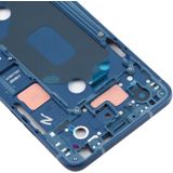 Front behuizing LCD-frame bezel plaat voor LG Q Stylo 4 Q710 Q710MS Q710CS (blauw)