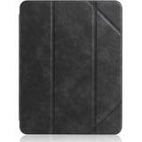 Voor iPad 9 7 inch DG. MING See Series Horizontale Flip Lederen Kast met houder & penhouder(zwart)