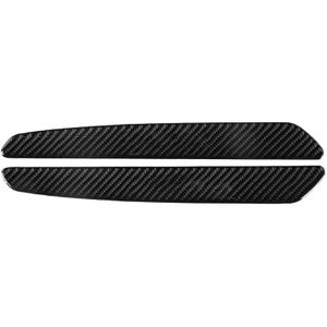 2 in 1 auto carbon fiber welkom pedaal decoratieve sticker voor Alfa Romeo Giulia 2017-2019  links en rechts rijden universeel