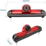 PZ460 Auto Waterdicht HD Hoge Positie Remlicht Weergave Camera voor Fiat / Citroen / Peugeot