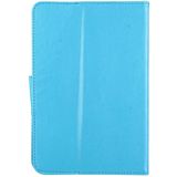 10 inch tabletten leder hoes Crazy Horse textuur beschermende hoes Shell met houder voor Asus ZenPad 10 Z300C  Huawei MediaPad M2 10.0-A01W  Cube IWORK10(Baby Blue)