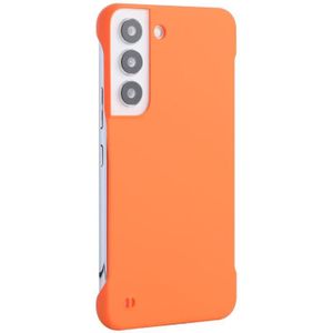 Voor Samsung Galaxy S22 5G Enkay Matte Frameloze Hard PC Case (Oranje)