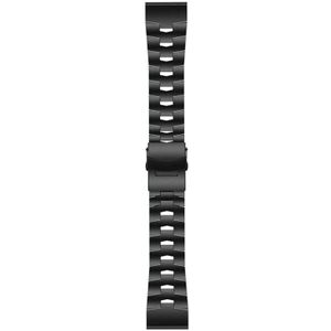 Voor Garmin Fenix 7 22 mm titanium legering horlogeband met snelsluiting