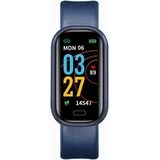 Y16 0.96Inch Kleurenscherm Smart Watch IP67 Waterdicht  Ondersteuning Bluetooth Call / Heart Rate Monitoring / Bloeddrukmonitoring / Slaapmonitoring