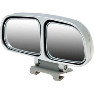 Rechterkant Rear View Dodehoek spiegel universele verstelbare brede hoek Auxiliary Mirror(Silver)