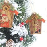 5 STKS Kerst Houten Creatief Huis Accessoires Scne Decoratie (Herten)