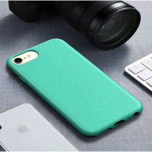 iPhone 7 & 8 schokbestendig Stro + TPU back cover Hoesje (groen)