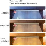 Cabinet LED Human Body Induction Lamp Home Smart 3 Color Night Light  Length: 30cm(USB Direct Plug)