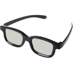 2 stuks 3D film speciale gepolariseerde bril  niet-Flash Stereo 3D bril