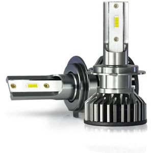 F2 H7 1 Paar 12V / 25W / 12000LM IP68 Waterdichte auto 1860 csp LED-koplamp (wit licht)