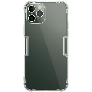 Voor iPhone 12 Max / 12 Pro NILLKIN Nature TPU Transparante zachte beschermhoes (wit)