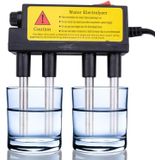 2 Stks Huishoudelijke Elektrolyzer Test Elektrolyse Water Gereedschap Water Zuiverheid Niveau Meter PH Testing Tool Water Quality Tester (EU-stekker)