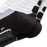 Outdoor sport professionele fietsen sokken basketbal voetbal voetbal lopen wandelen sokken  maat: XL (zwart)