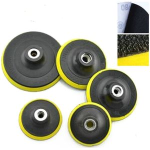 5 stuks polijsten disc zelfklevende spons disc pneumatische schuurpapier zuignap  grootte: 100mm M10