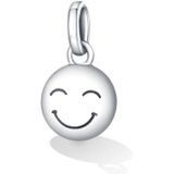 S925 Sterling Silver Smiley Pendant DIY Bracelet Necklace Accessories