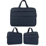 Universele 14 inch Laptoptas met Oxford stof  handvat en meerdere zijvakjes voor MacBook  Samsung  Lenovo  Sony  Dell  Chuwi  Asus  HP (marine blauw)