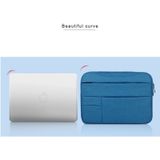 Universele 14 inch Laptoptas met Oxford stof  handvat en meerdere zijvakjes voor MacBook  Samsung  Lenovo  Sony  Dell  Chuwi  Asus  HP (marine blauw)