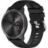 Voor Garmin VivoMove Style 20 mm Cross Textured Solid Color siliconen horlogeband