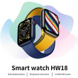 HW18 1 6 inch TFT -scherm Smart Watch  ondersteuning Bluetooth Call / 3D Dynamic UI -interactie