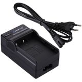 PULUZ EU Plug batterijlader met kabel voor Nikon EN-EL3 / nl-EL3e FUJI FNP150 batterij