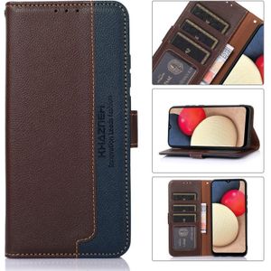 For Xiaomi Mi 11 Lite KHAZNEH Litchi Texture Leather RFID Phone Case(Brown)