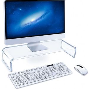 SYC0043 2 STKS Computer Monitor Desktop Verhoogde acrylbasis