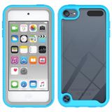 For iPod Touch 5 / 6 / 7 Two-layer Design Shockproof PC + TPU Protective Case(Light Blue)
