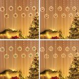 Christmas Decoration Lights USB Ring Doll 10 in 1 String Lights