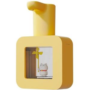 Kinderen Automatische Hand Wassen Sensor Schuim Zeepdispenser (Geel)