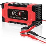 FOXSUR 12V / 24V / 10A auto- / motoraccu Smart Repair loodzuuracculader  stekkertype: US-stekker