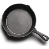 Gietijzer non-stick koekenpan kookpot  blad grootte: 25cm