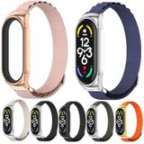Voor Xiaomi Mi Band 6 / 5 / 4 / 3 MIJOBS CS nylon ademende horlogeband (oranje goud)
