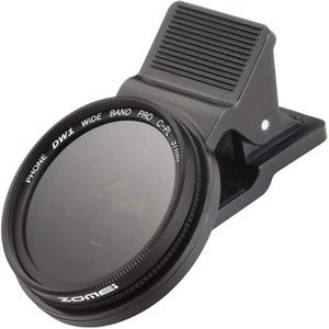Zomei Camera Filter 37mm CPL Polarizer Mobiele telefoon Externe lens