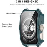 Voor OPPO Watch 4 Pro ENKAY Hat-Prince Volledige dekking PC + gehard glasfilm gentegreerde horlogekast