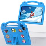 Handvat Kickstand Kinderen EVA Schokbestendig Tablet Case Voor iPad Air 4/5 10.9 2020/2022 (Hemelsblauw)