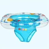 Intime PVC baby dikke dubbele underarm zwemmen ring vergadering ring (blauw)