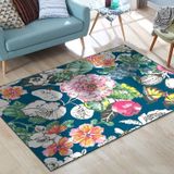 Land bloem Butterfly deur mat anti-slip vloer tapijt  grootte: 80x160cm